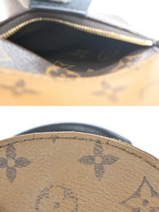 LOUIS VUITTON Palm Springs Mini Backpack Monogram Reverse Brown M44872 98KD053 main image 6